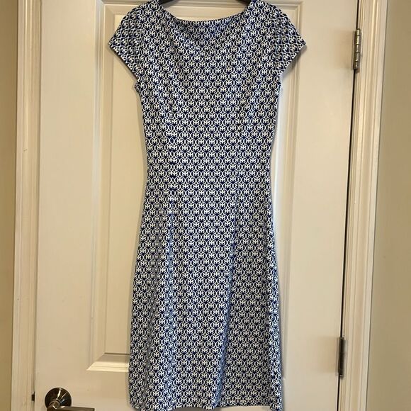 NWT Talbots Midi Side Tie Dress with Cap Sleeves - Picture 3 of 6